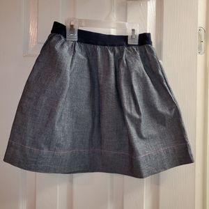 Crewcuts Chambray Skirt Size 8 J. Crew